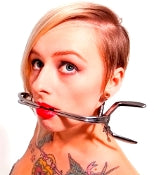 STAINLESS STEEL JENNINGS GAG WITH STRAP