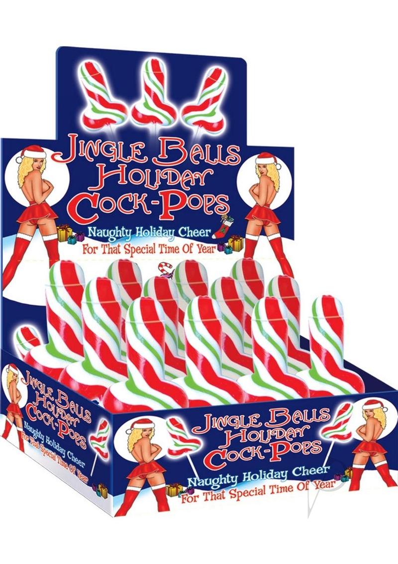 Jingle Balls Cock Pops 12/disp