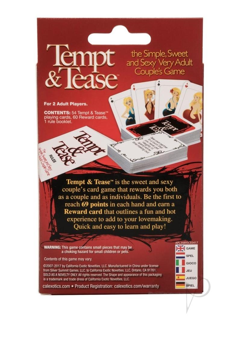 Tempt and Tease Game