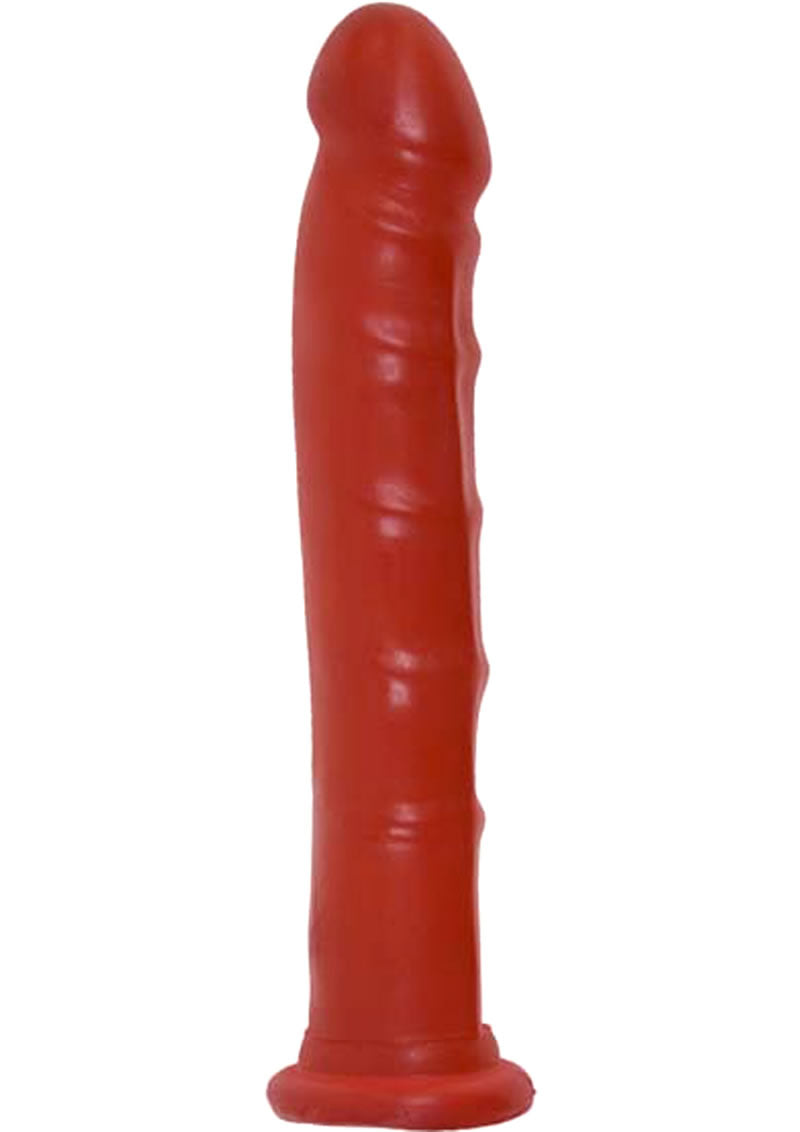 Jelly Jewel Dong W/suct Cup Ruby