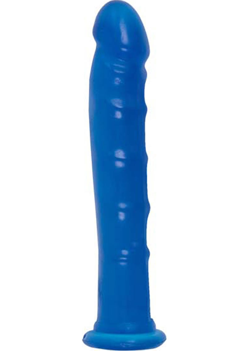Jelly Jewel Dong W/suct Cup Sapphire