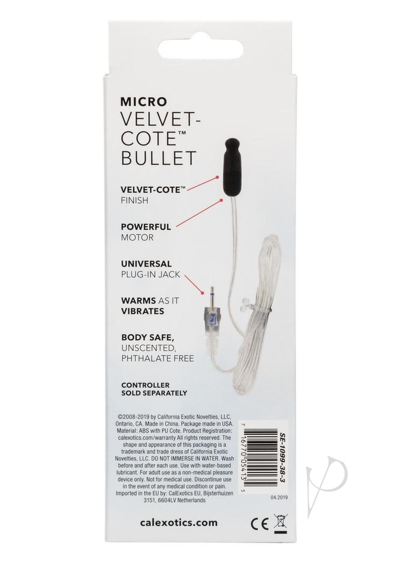 Micro Sized Velvet Cote Bullet