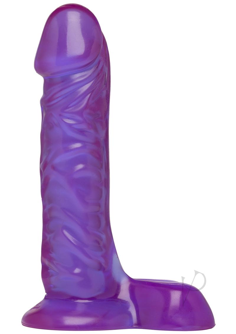 Cryst Jelli Balls Suprcock 7 Purp(disc)