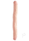 Basix 12 Double Dong Flesh
