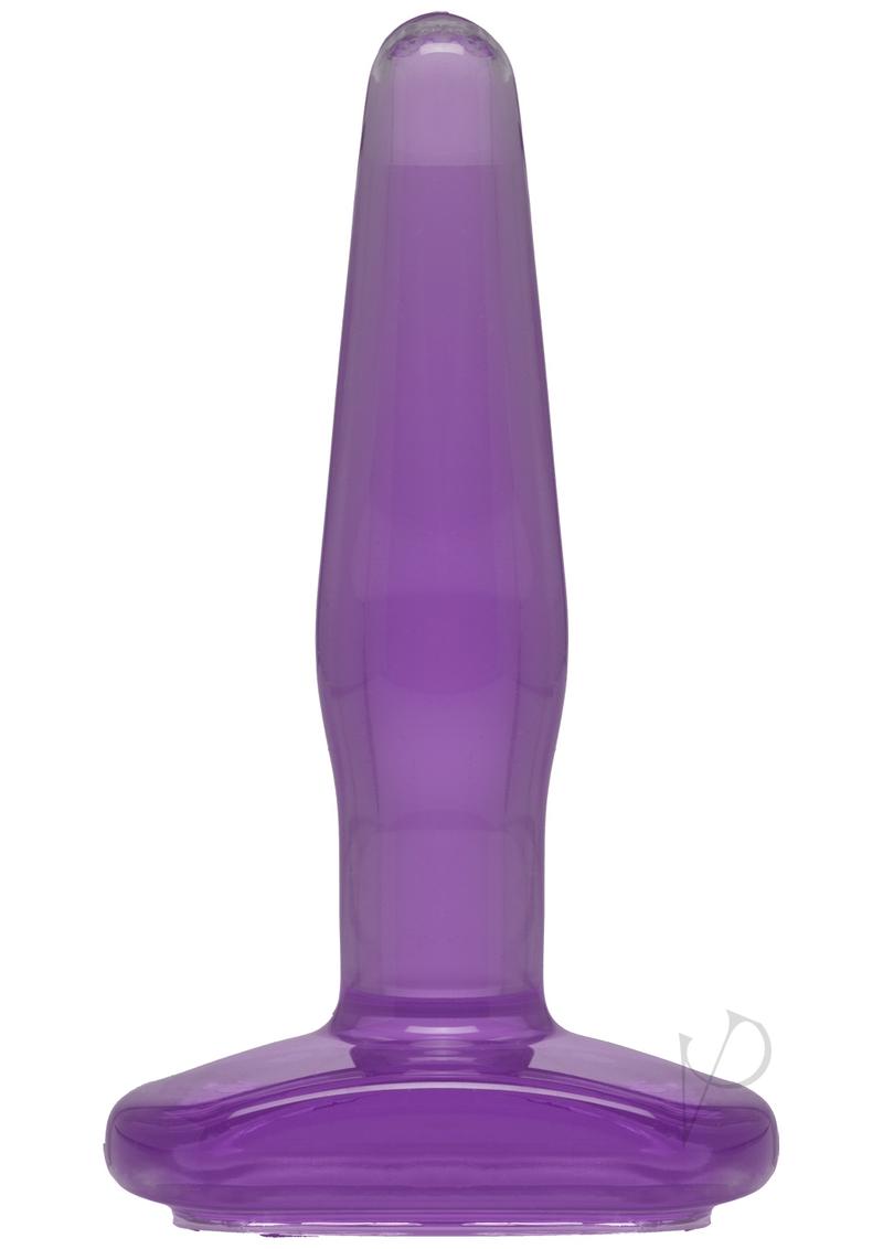 Crystal Jellies Anal Plug Sm Purple