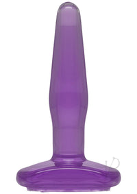 Crystal Jellies Anal Plug Sm Purple