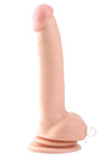Basix 9 Suction Cup Dong Flesh