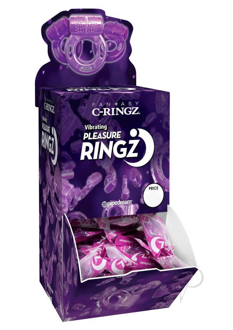 Vibrating Pleasure Ringz 36/bowl