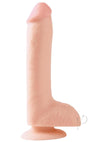 Basix 8 Dong W/suction Flesh