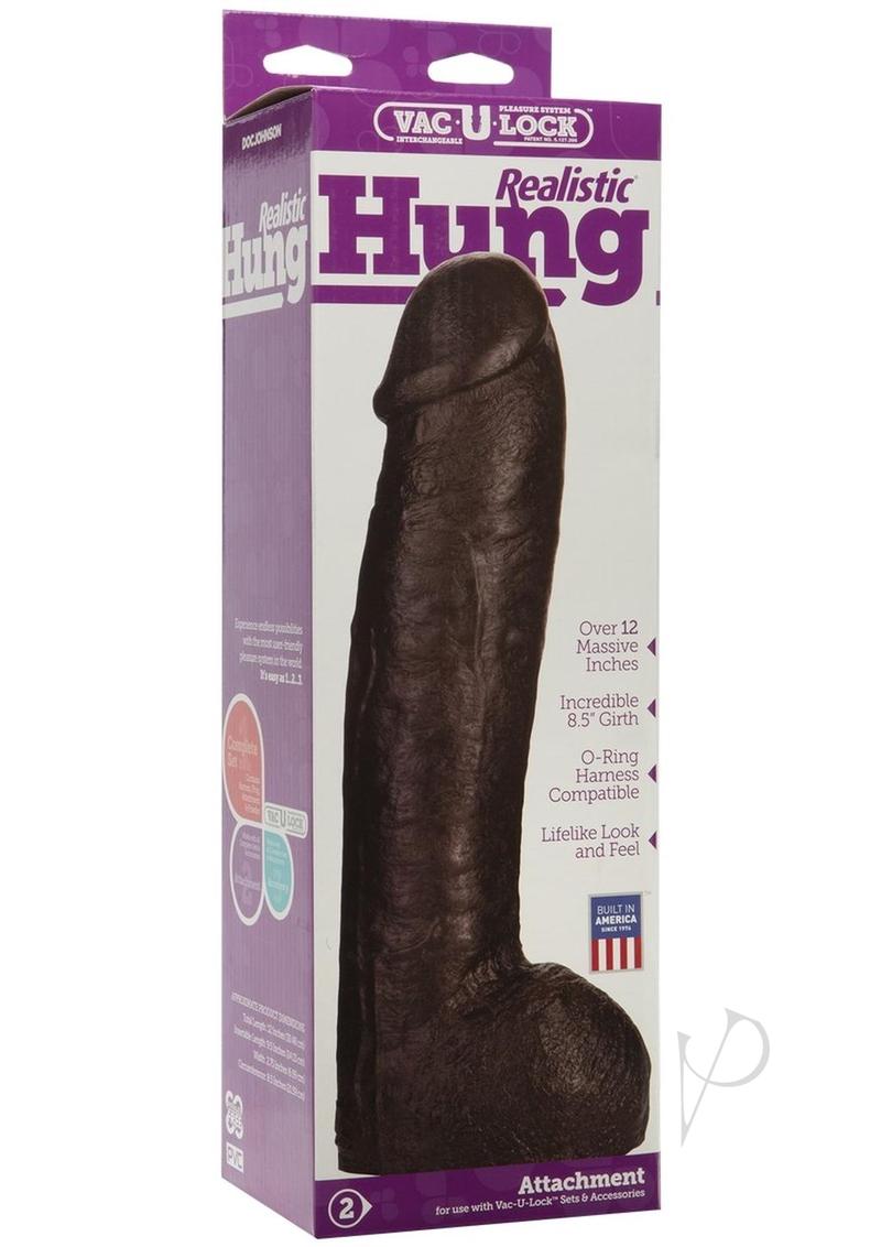 Vac U Lock Hung Ur3 Cock 12.5 Black