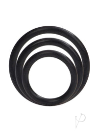 Silicone Support Rings - Black