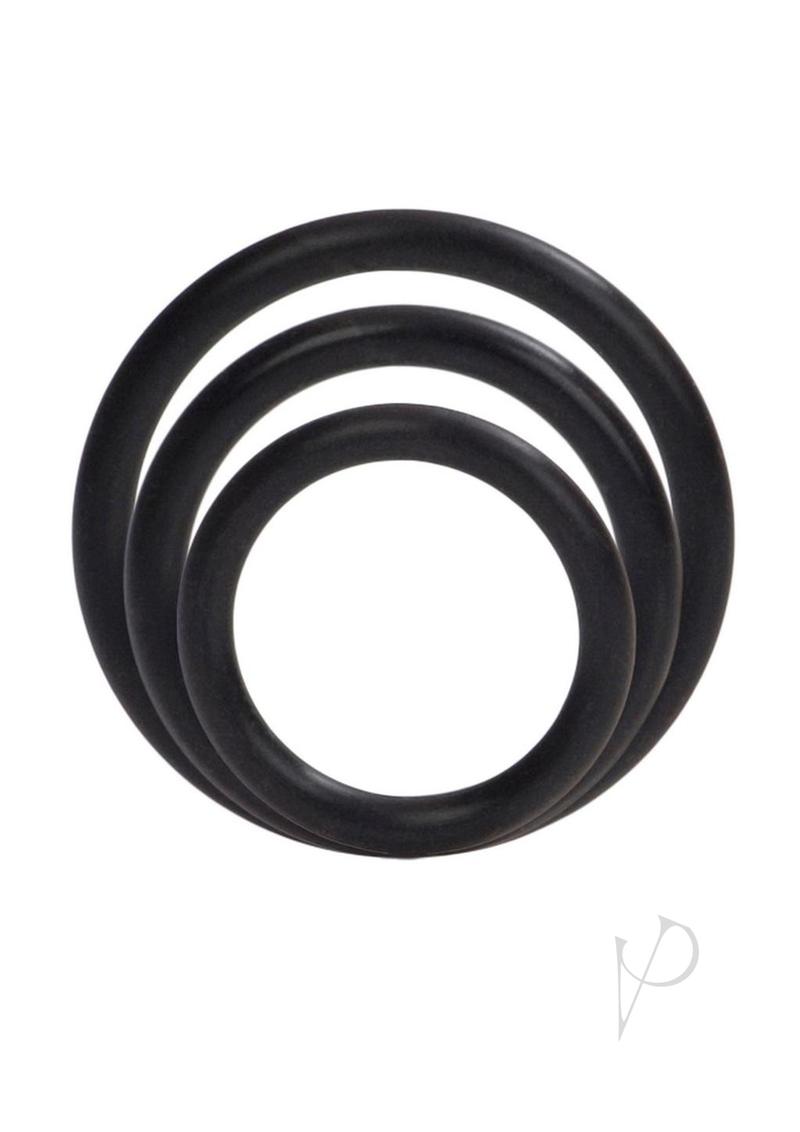 Silicone Support Rings - Black