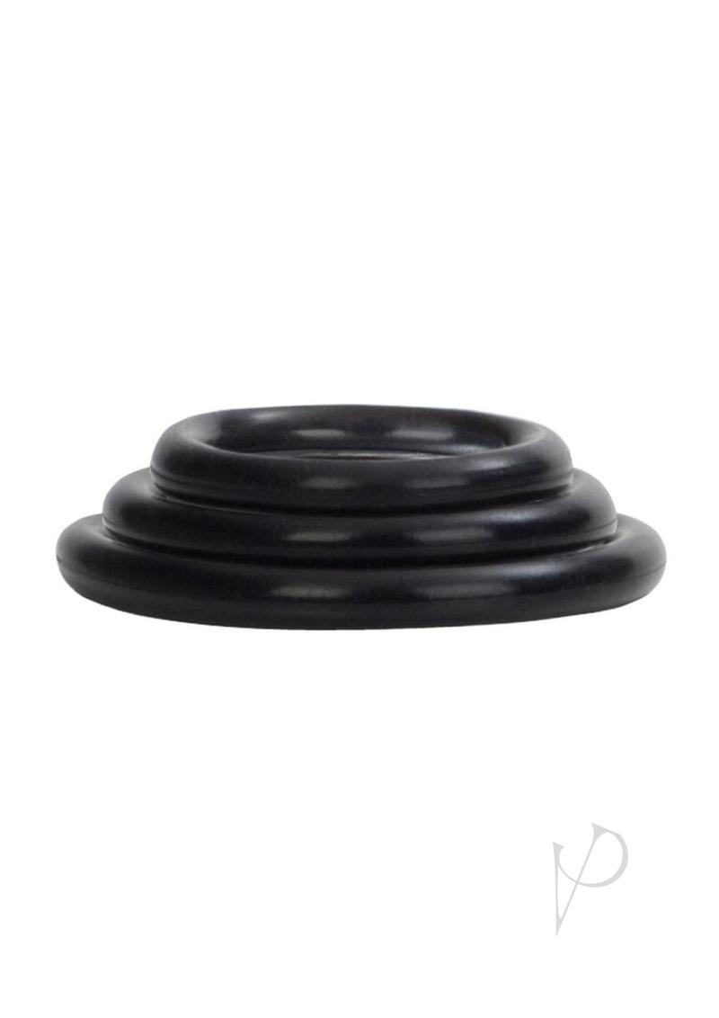 Silicone Support Rings - Black