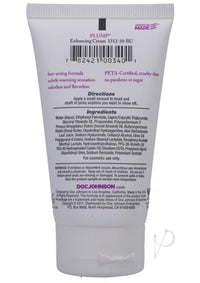 Plump Enhancement Cream For Men - 2oz