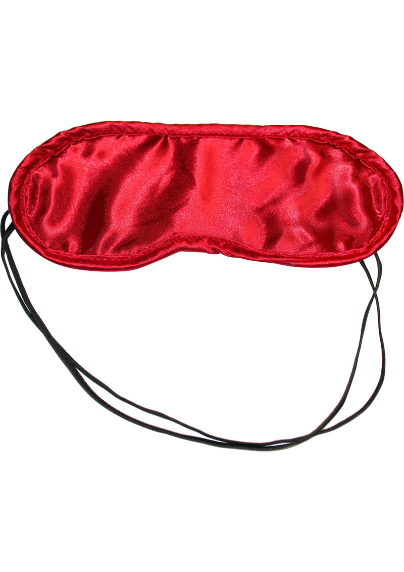 Sandm Satin Blindfold Red