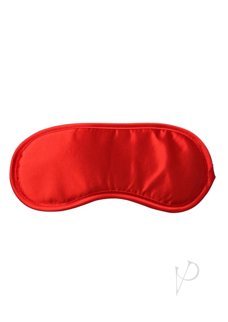 Sandm Satin Blindfold Red