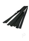 Sandm Black Faux Leather Flogger