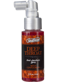 Goodhead Throat Spray Sexy Cinnamon 2oz