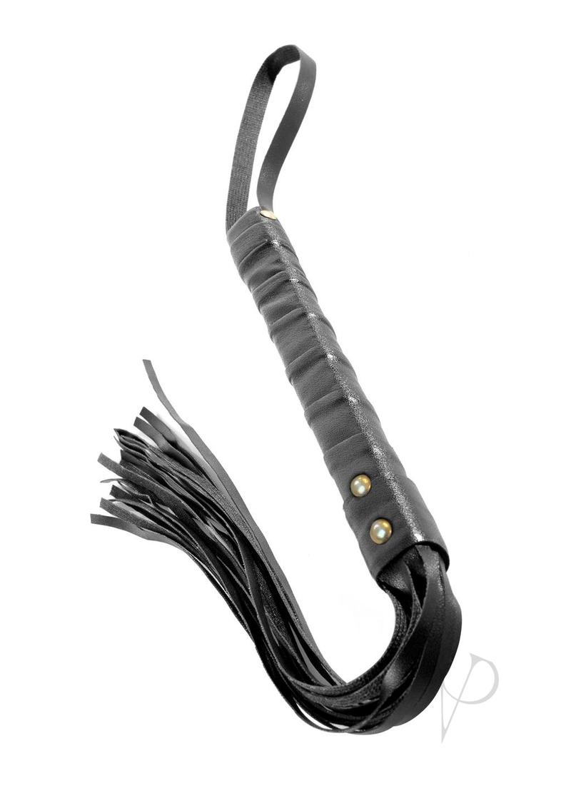 Ffle Cat O Nine Tails Leather Black