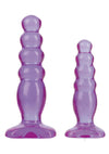 Crystal Jellies Anal Trainer Kit Purple