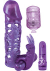 Clit Tickler Penis Extender Purple