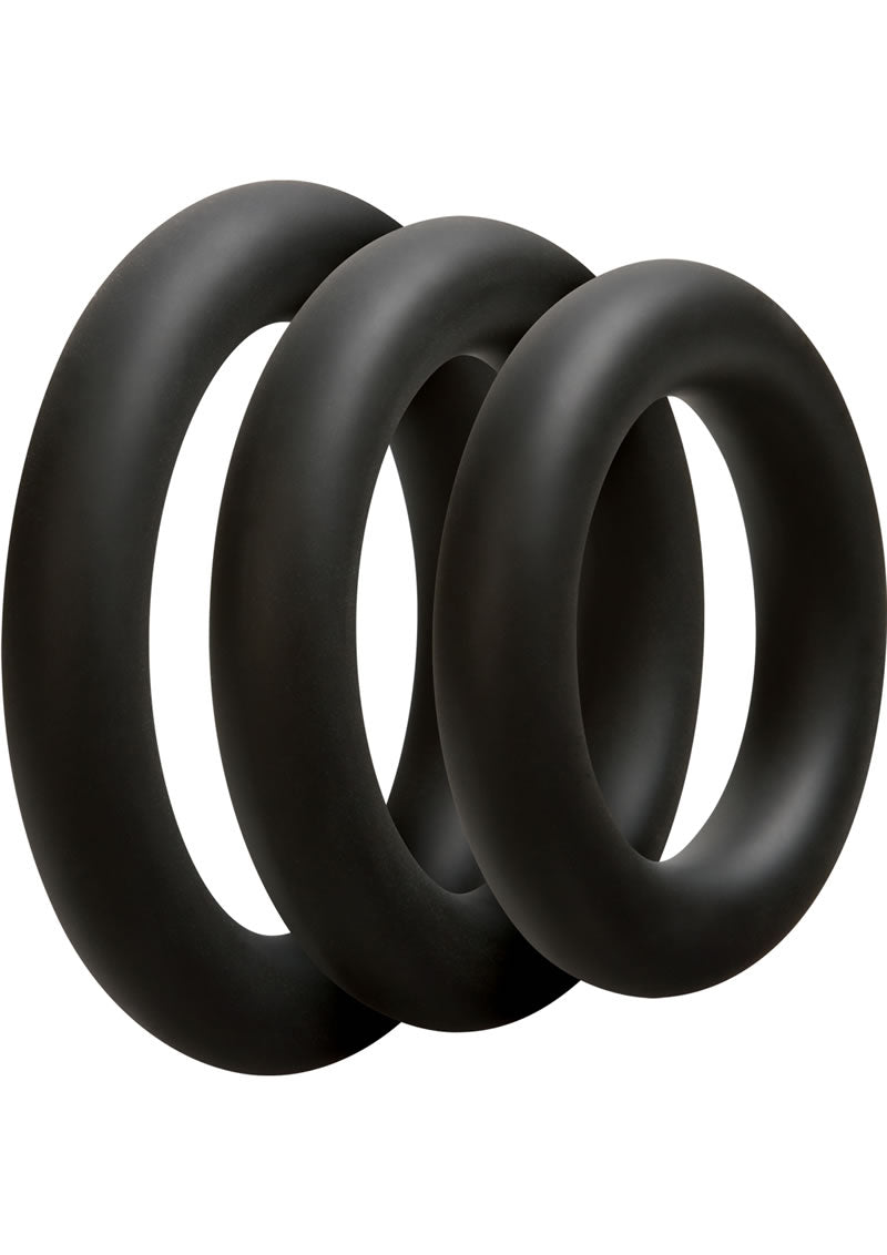 Optimale 3 C-ring Thick Set Black
