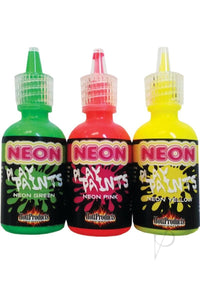 Neon Body Paints Asst 3pk