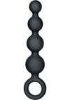 Booty Beads Black Silicone