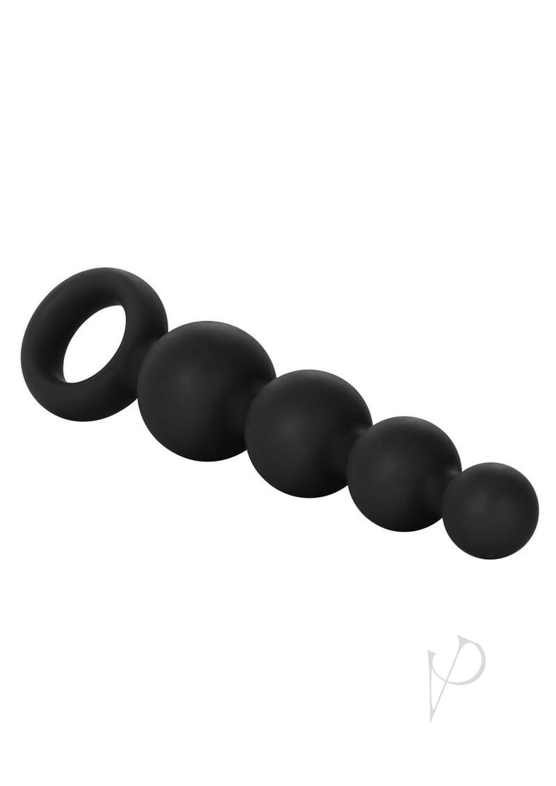 Booty Beads Black Silicone