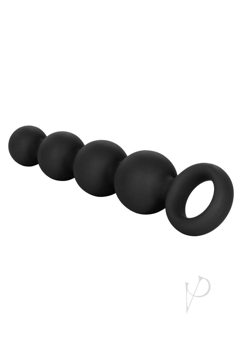 Booty Beads Black Silicone