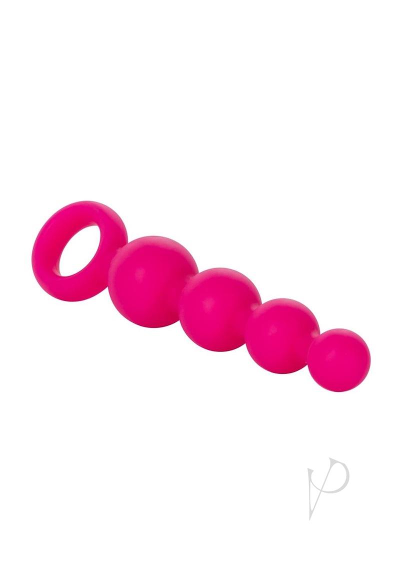 Silicone Booty Beads Pink