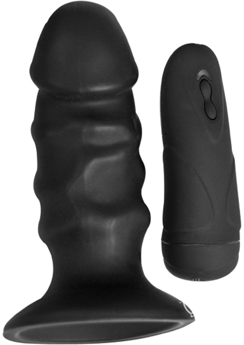 Ram Pulsating Buttplug Black