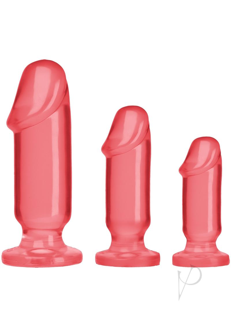 Crystal Jellies Anal Starter Kit Pink