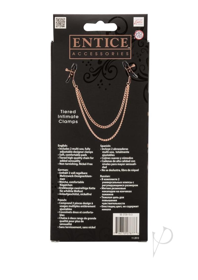 Entice Tiered Intimate Clamps