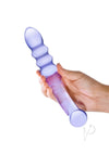 Purple Rain Ribbed Dildo