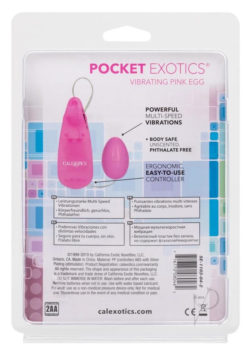 Pocket Exotic Pink Passion Egg