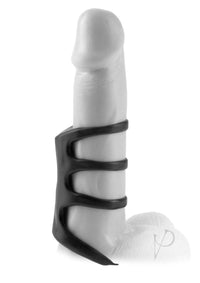 Fx Vibrating Power Cage Black