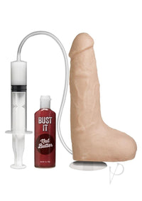 Bust It Squirting Realistic Cock White