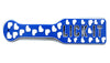 3D Printed Spanking Paddle LICK IT Blue and Glow in the Dark