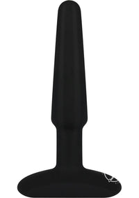 Hustler Seamless Silicone Plug 4 Black