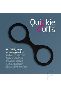 Quickie Cuffs Large Black