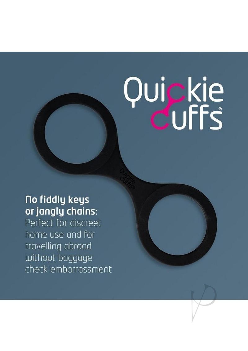 Quickie Cuffs Large Black