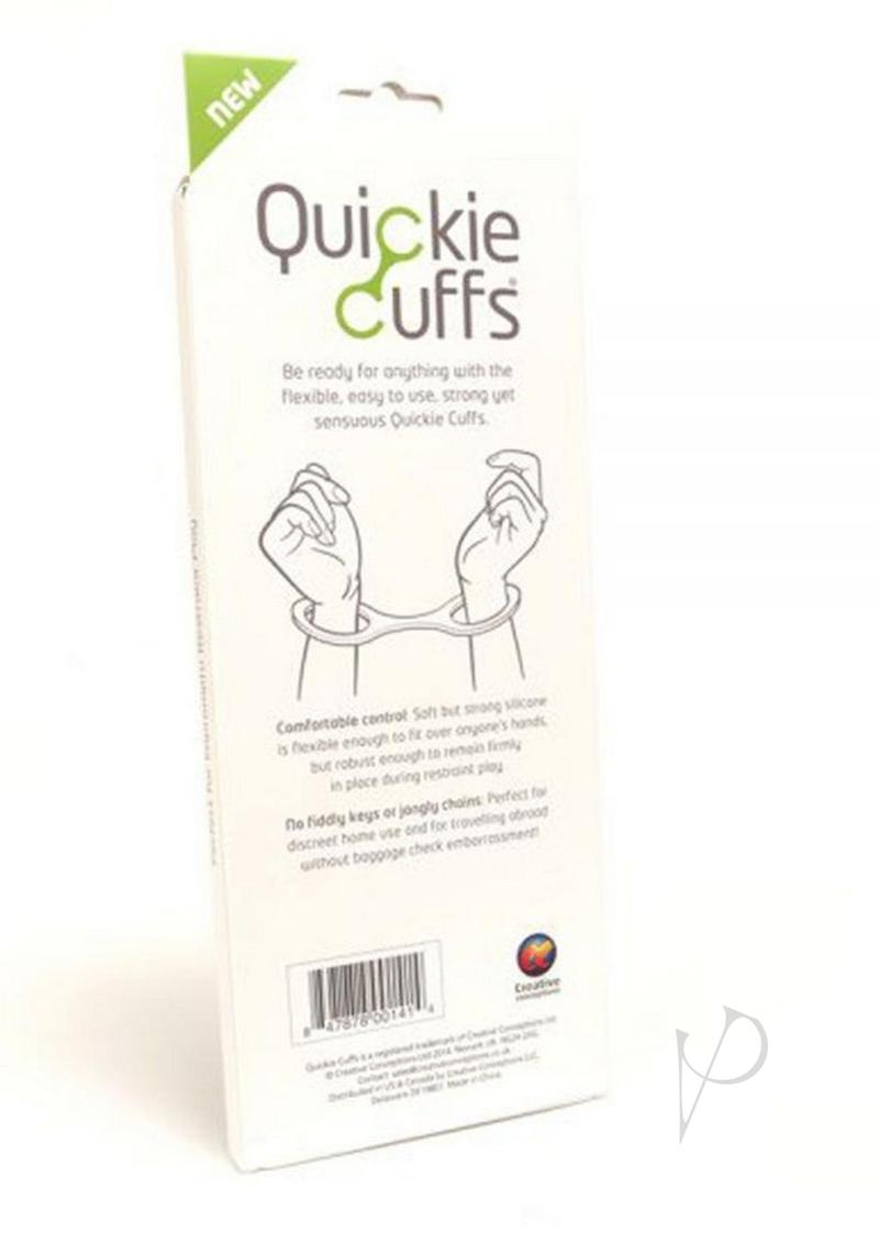 Quickie Cuffs Large Black