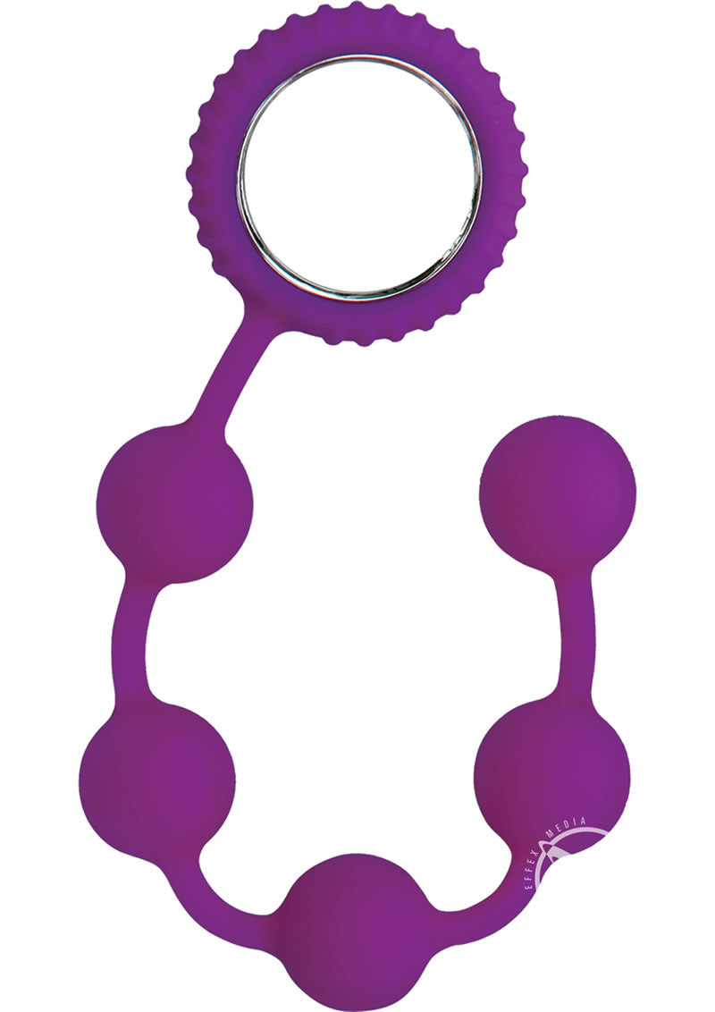 Sinful Anal Beads Purple(disc)