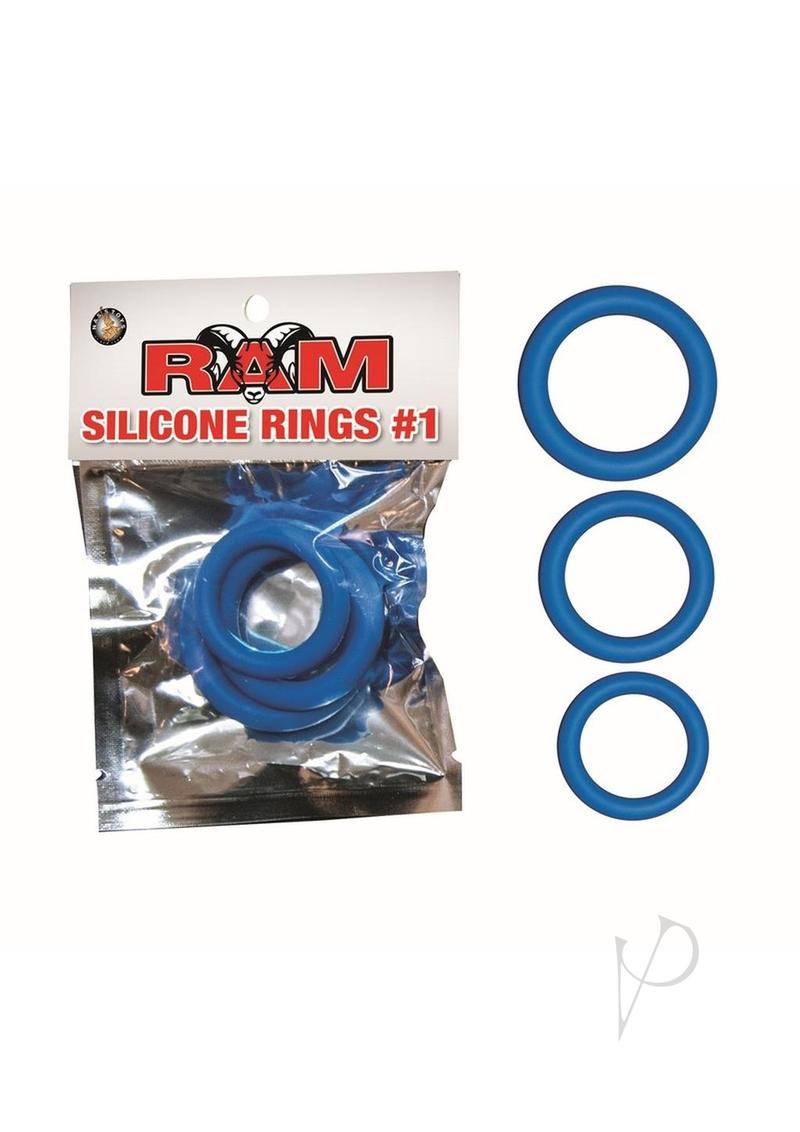 Ram Silicone Rings Pop Box 24/disp