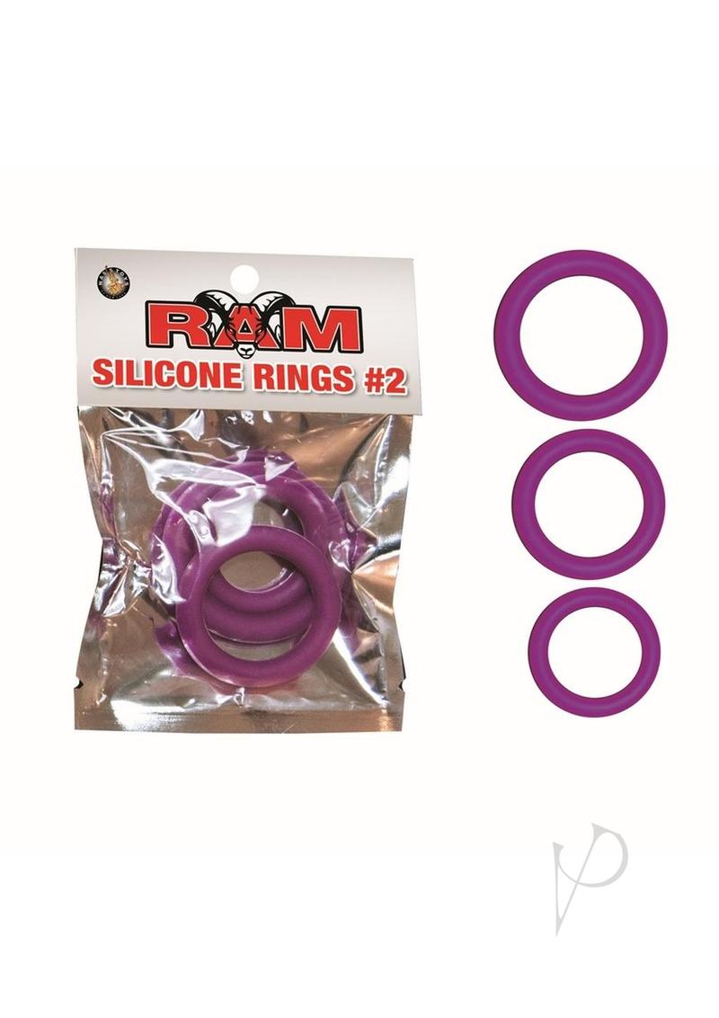 Ram Silicone Rings Pop Box 24/disp