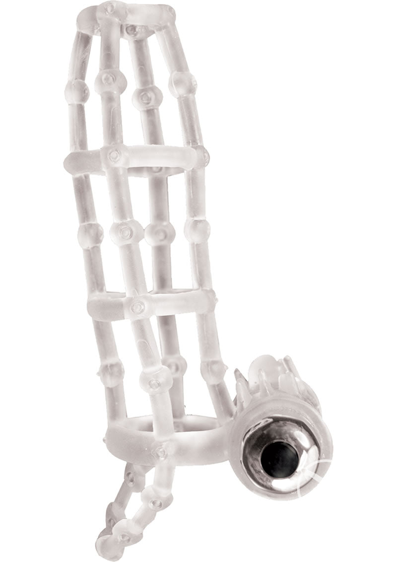 Macho Vibrating Cockcage Clear