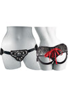 Platinum Lace Corset Strap On