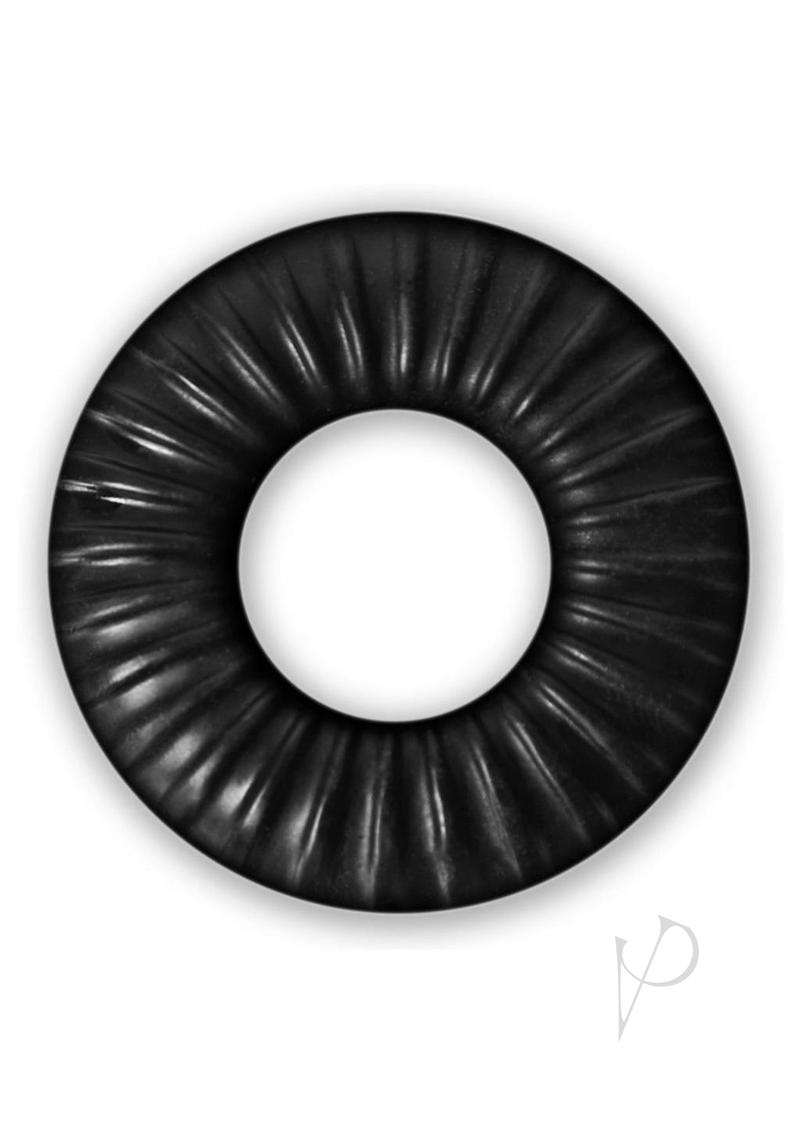 Ribbed Ring Black