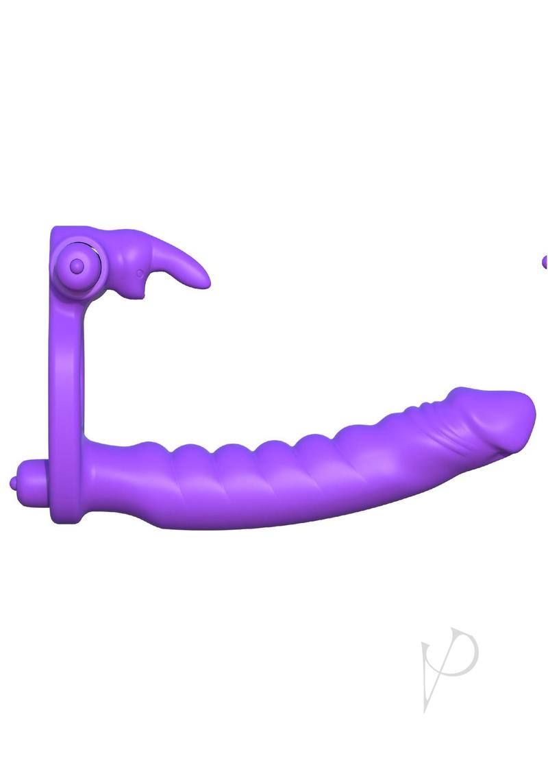 Fcr Silicone Double Pene Rabbit Purple